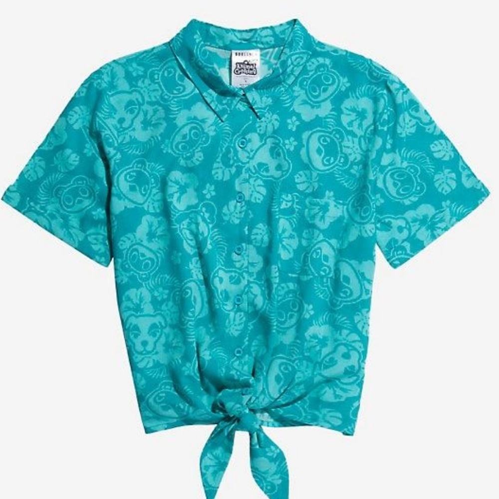 Box Lunch Animal Crossing New Leaf Tie Up Top